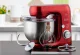 Планетарный миксер WRK1250 chef, 800 Вт, красно-серебристый