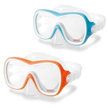 Intex 55978 Wave Rider Swim Mask for Kids Ages 8 and Up, Blue