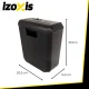 Izoxis 00026136 dokumentu smalcinātājs 10L, melns