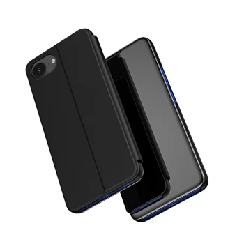 Atverams vāciņš Clear View iPhone 16e / 17e, melns