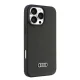 Audi iPhone 16 Pro Max чехол Silicone Case, черный