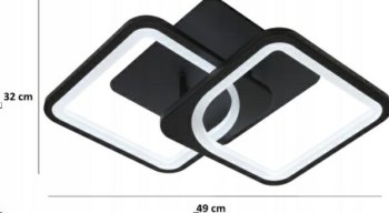 LED Lamp with Remote Control, 3 Colors