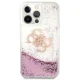 Guess vāciņš iPhone 13 Pro Max 6.7\" GUHCP13XLG4GPI 4G Big Liquid Glitter, rozā