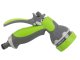 Garden Hose Nozzle 7-Pattern Adjustable Water Spray Gun DIVO, Grey-Green
