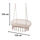 Двойные качели \"Гнездо аиста\", Бежевые | Double Stork\'s Nest Swing