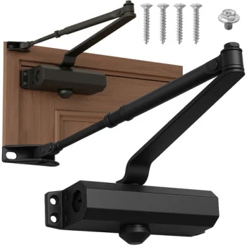 Durvju aizvērējs Ruhhy 26782 hidrauliskais 40-65kg, melns
