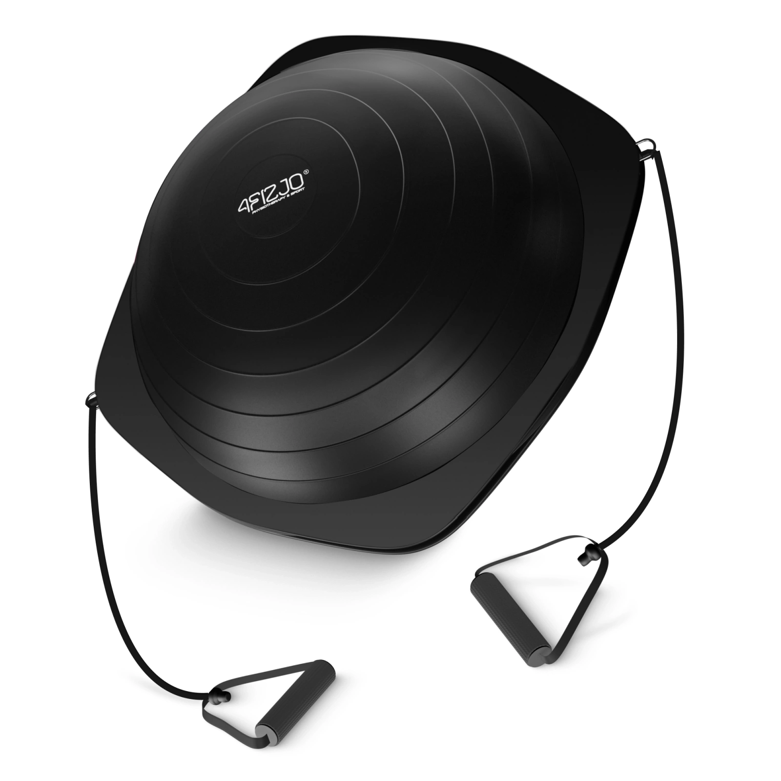 4FIZJO līdzsvara pusbumba ar espanderiem, melna