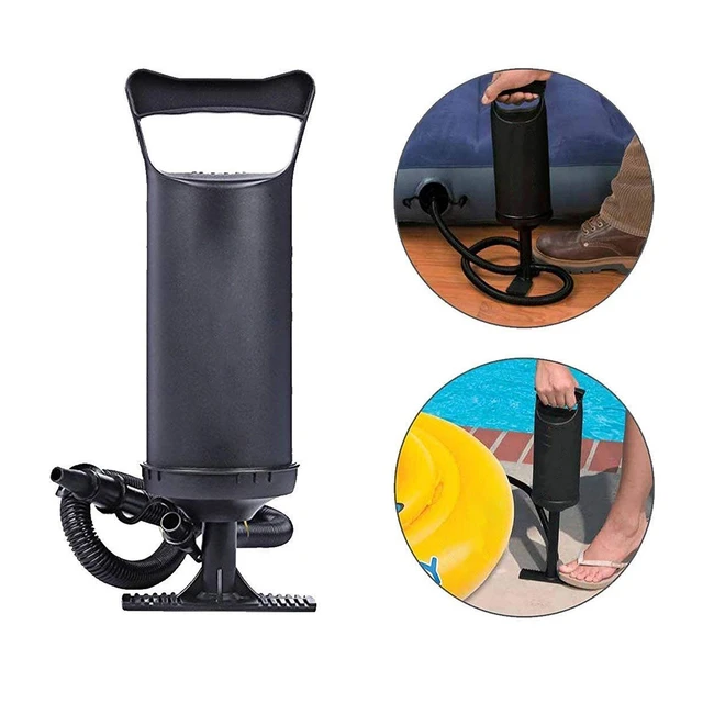 Pumpis Gaisa Kompresors Bumbām Matračiem Baseiniem utt., Melns | Pump for Mattresses Balls Pools Inflatable Boats etc.