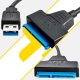 USB 3.0 uz SATA adapteris 2.5\" HDD SSD diskiem Izoxis 26096