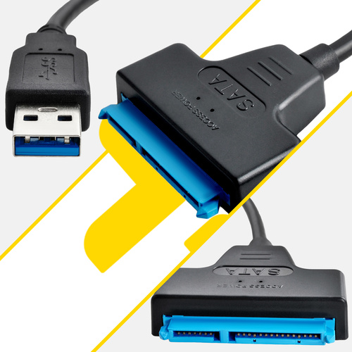 USB 3.0 uz SATA adapteris 2.5" HDD SSD diskiem Izoxis 26096 (0)