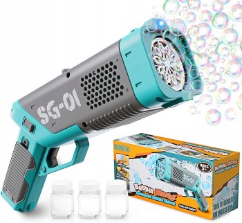 Bērnu Elektriskā Ziepju Burbuļu Pistole Mašīna Ģenerators | Kids Electric Bubble Gun Toy