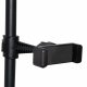 LED pusmēness lampa 40W skaistumkopšanas meistariem, melna