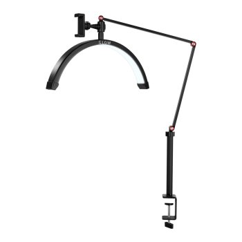 Glow Mx3 Galda Lampa Melna | Countertop Treatment Lamp Black