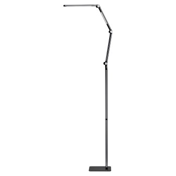 LED procedūru lampa Yoga 22W ar regulējamu galvu, melna