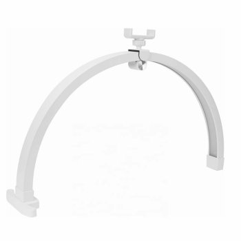 Profesionāla LED loka lampa manikīram 57 cm 40W, balta