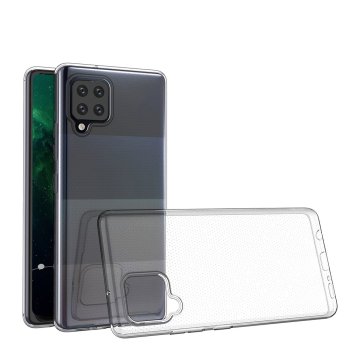 Samsung Galaxy A12 (SM-A125F/DSN) Ultraslim TPU Case Cover, Transparent | Caurspīdīgs Silikona Vāciņš Maciņš Apvalks Bampers