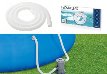 Baseina Filtra Sūkņa Šļūtene Caurule 32 mm, BESTWAY 58369 | Pool Filter Pump Hose Tube