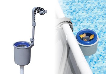 Piekarams Baseina Skimmers Ūdens Tīrītājs — BESTWAY 58233 | Hanging Swimming Pool Skimmer Water Cleaner