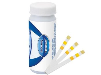 BESTWAY 58142 Lakmusa Papīrs Skābuma Noteikšanai pH, 50 gab. | Litmus Test Paper pH Test Strips