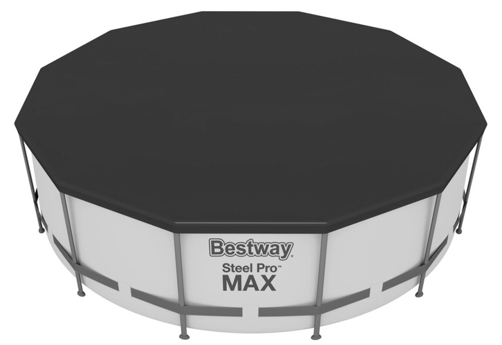 Aizsargājošs Apaļa Karkasa Baseina Pārsegs Vāks 366 cm, BESTWAY 58037 | Round Frame Pool Cover Protector (1)