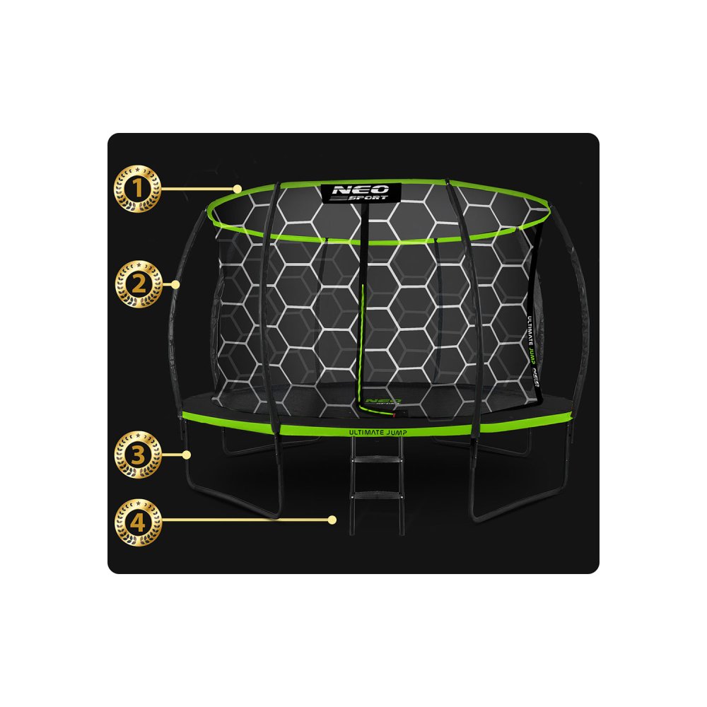 Neo-Sport Dārza Batuts, 435 cm (3)