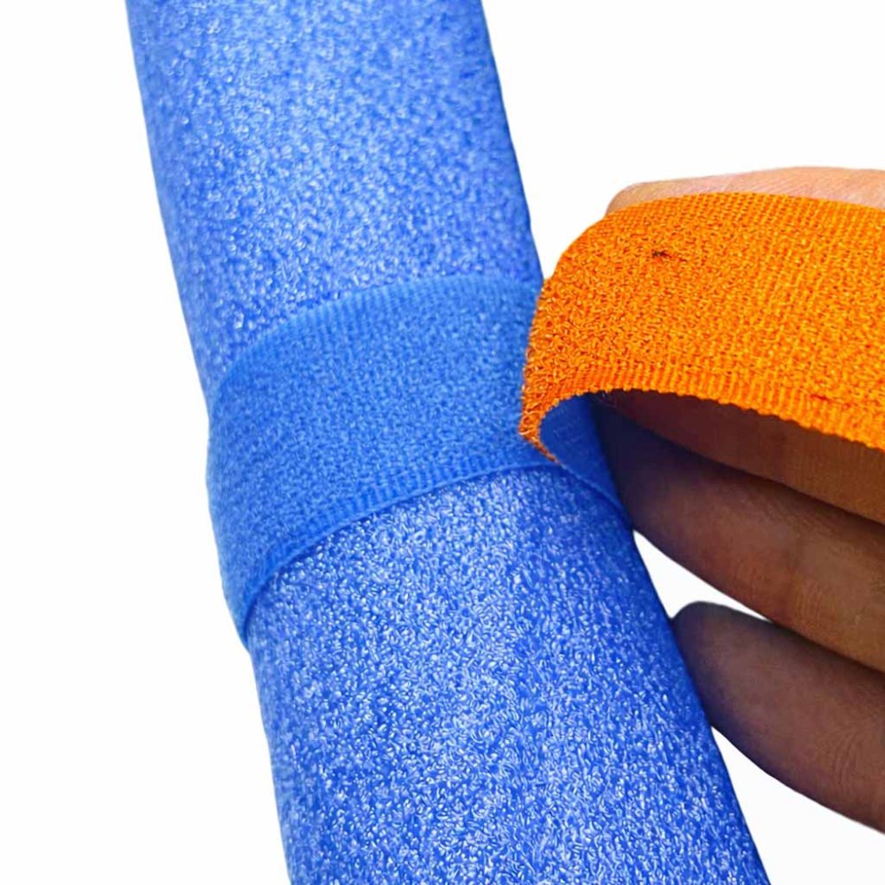 Bērnu batuts ar drošības tīklu un basketbola grozu 150 cm, zils (1)