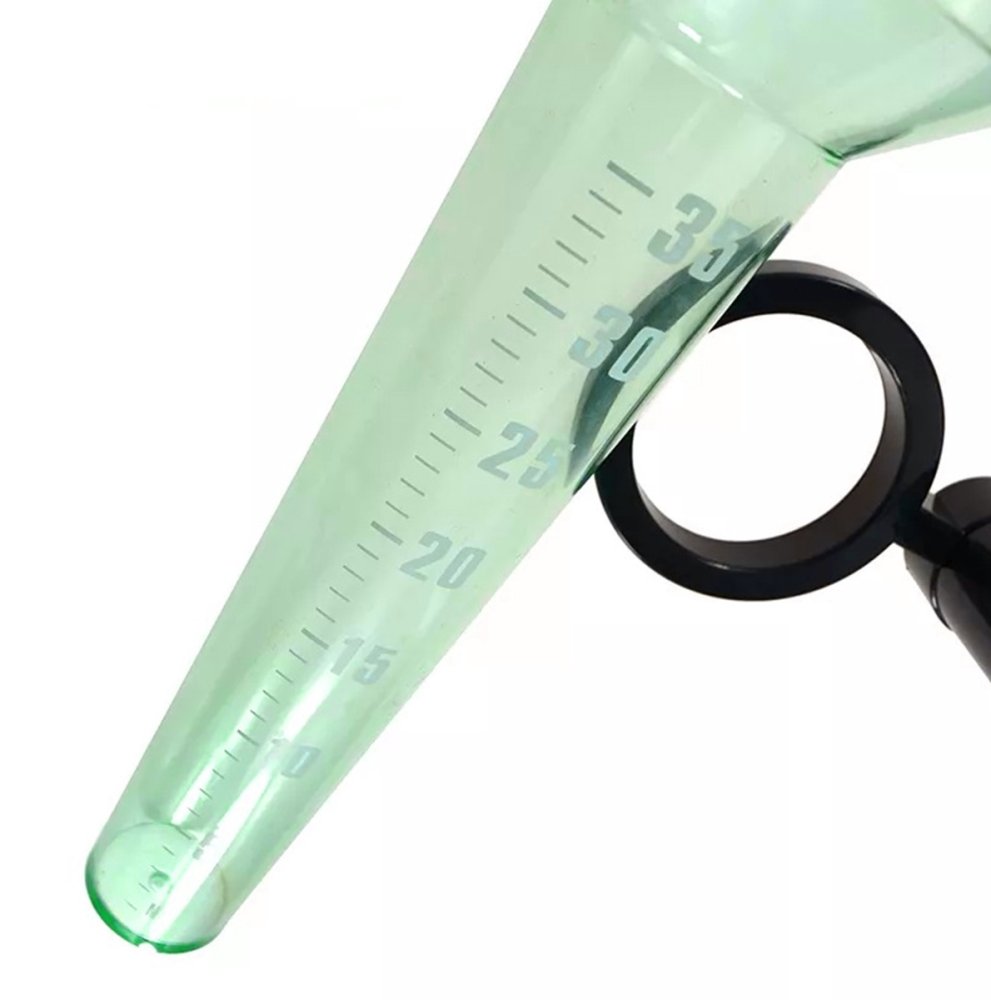 Kompakts lietus daudzuma mērītājs, zaļš (1)