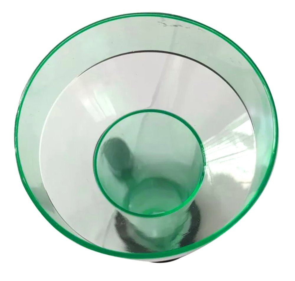 Kompakts lietus daudzuma mērītājs, zaļš (2)