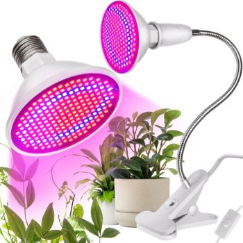 200 LED Fito Lampa Augu Audzēšanai Dārzkopībai | Plant Growth Gardening Lamp
