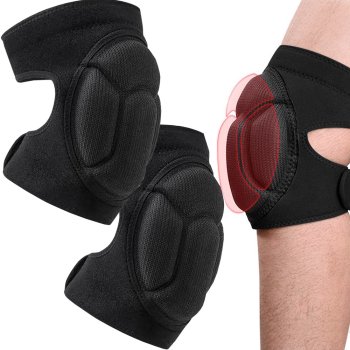 Darba Ceļgalu Sargi Spilventiņi, Kāju Aizsardzība Dārzkopības Darbiem, 40x18cm | Foam Work Knee Pads