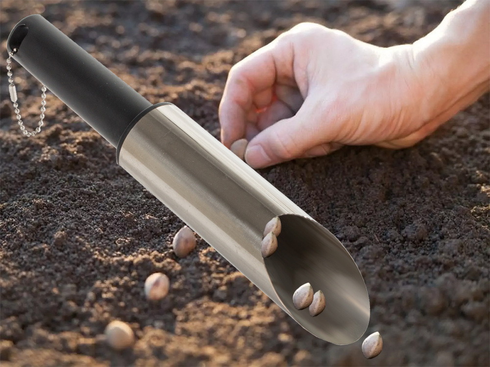 Augu pārstādīšanas un sēklu sēšanas lāpstiņa, dārza darbarīks | Seed Planting Shovel (1)