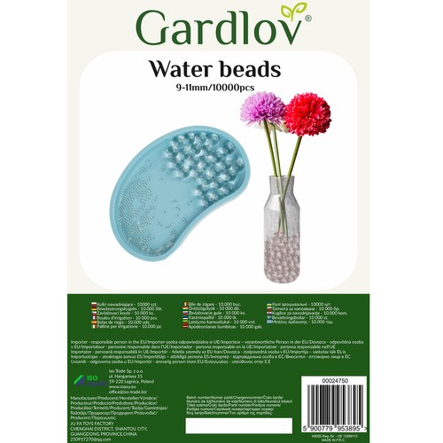 Hidrogēla bumbiņas augiem Gardlov 10000 gab. 24750, caurspīdīgas (0)