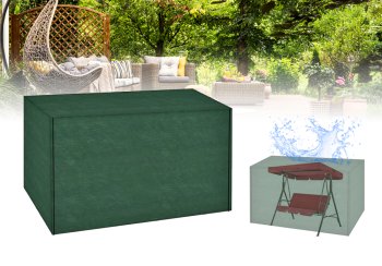 Liels Ūdensnecaurlaidīgs Āra Dārza Šūpoļu Mēbeļu Krēslu Pārvalks Pārsegs | Large Waterproof Outdoor Garden...