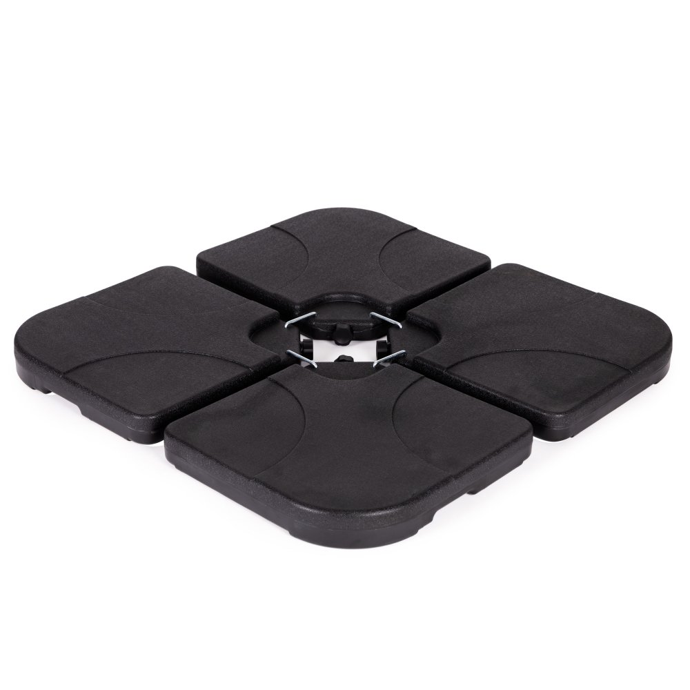 Dārza saulessarga pamatne 60 kg, piepildāma ar ūdeni, MultiGarden, melna (0)