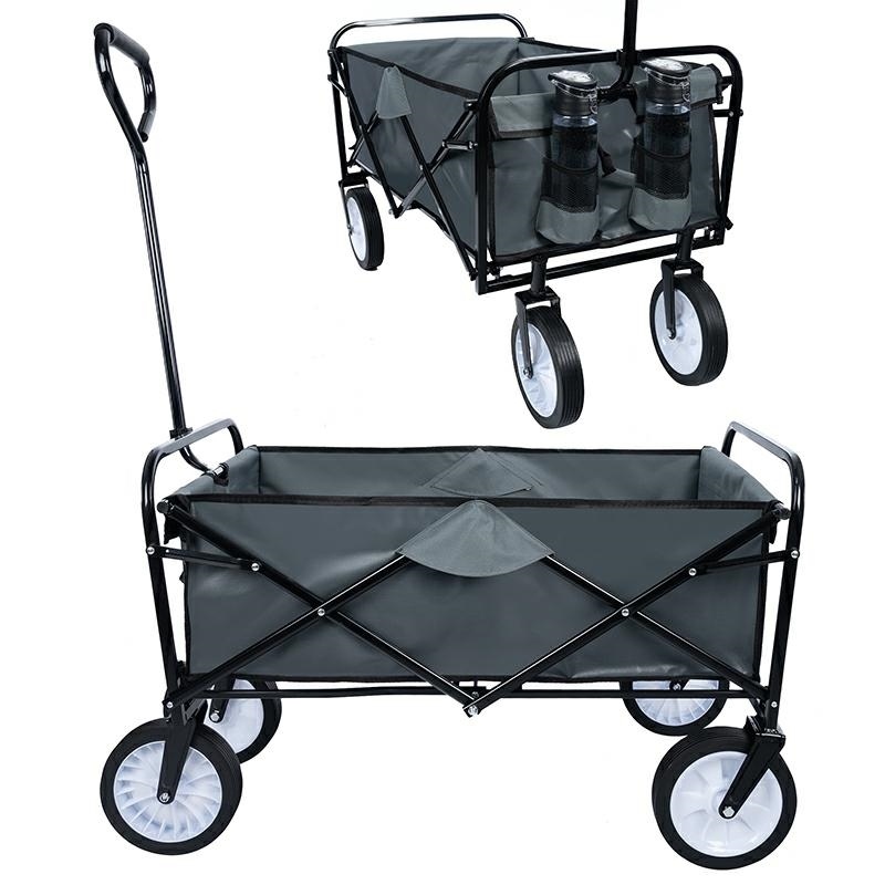 Saliekami dārza ratiņi Carruzzo ar 4 riteņiem, 70 kg (0)