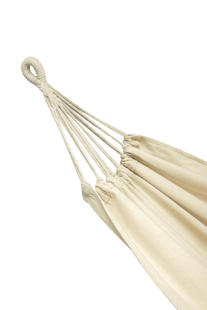 Dārza šūpuļtīkls Brazīlijas boho 200 cm, 120 kg, ecru (1)