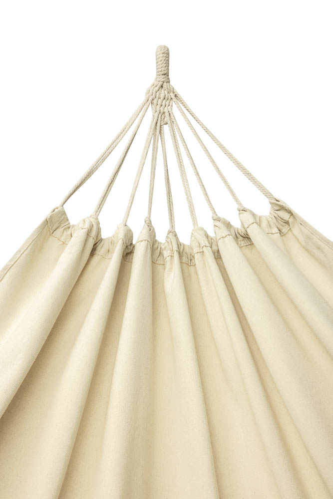 Dārza šūpuļtīkls Brazīlijas boho 200 cm, 120 kg, ecru (2)