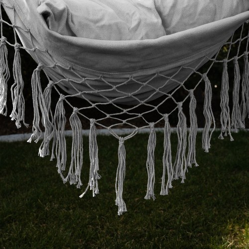 Šūpuļtīkls Brazīlijas Krēsls Gardlov 23671, Pelēks | Hammock Brazilian Chair (4)