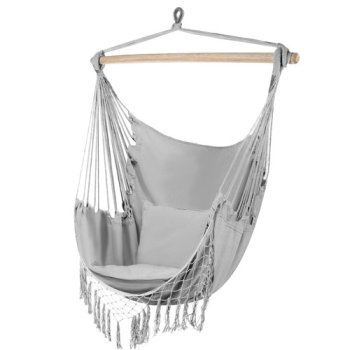 Šūpuļtīkls Brazīlijas Krēsls Gardlov 23671, Pelēks | Hammock Brazilian Chair