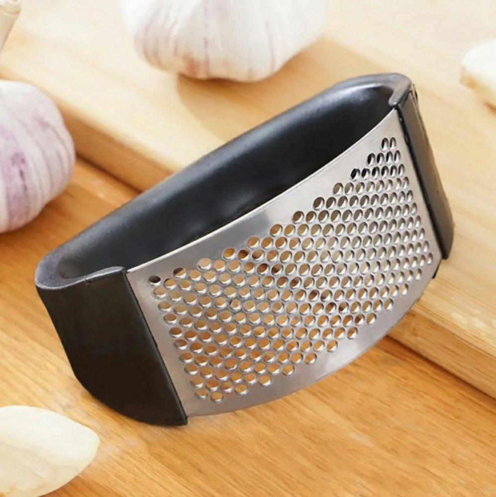 Metāla ķiploku spiede | Garlic Press Squeezer (3)
