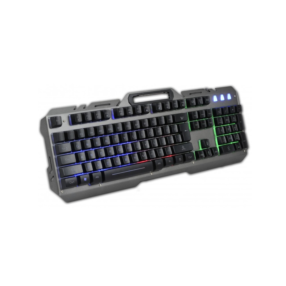 Rebeltec INTERCEPTOR 2 Wire Keyboard + Wire Optical Mouse Set, Black | Tastatūra Klaviatūra Datoram + Datorpele (2)