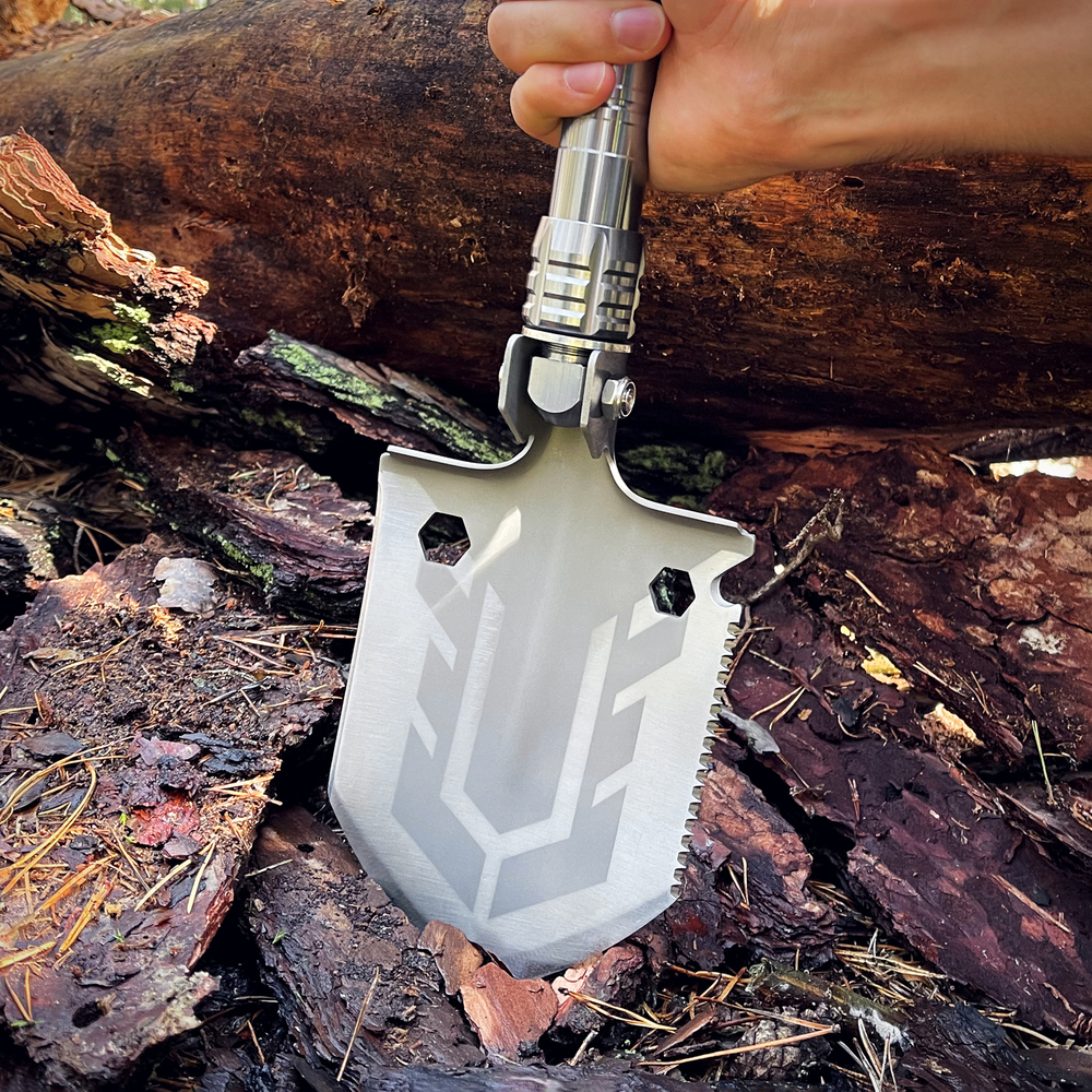 Multifunkcionāla Saliekama Izdzīvošanas Sapiera Lāpsta Nazis Skruvgriezis 16in1 | Multifunctional Folding Sapper... (1)