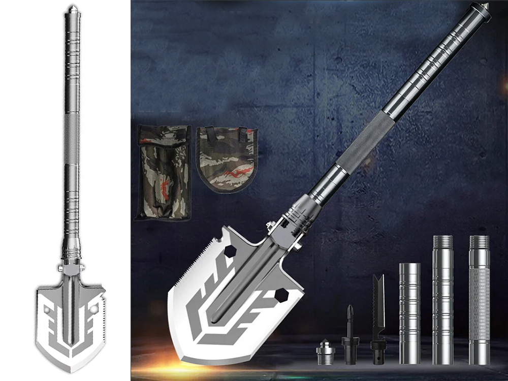 Saliekamā militārā lāpsta – daudzfunkcionāls izdzīvošanas rīks (0)