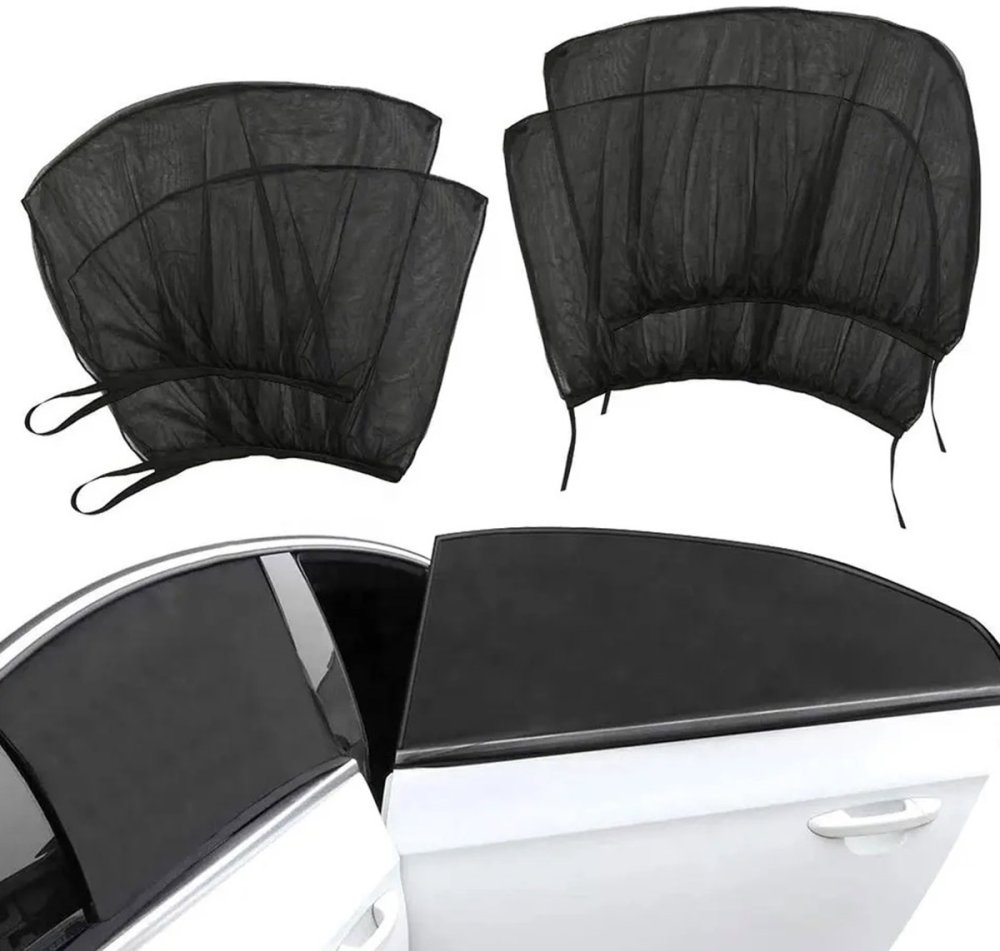 Auto logu ekrāns 4gab | Mosquito net car window cover 4pcs (2)