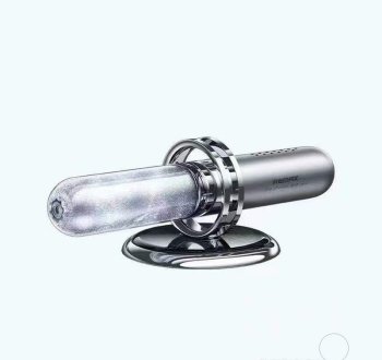 Saules enerģijas auto gaisa atsvaidzinātājs Remax Timeglass RM-C12, sudraba