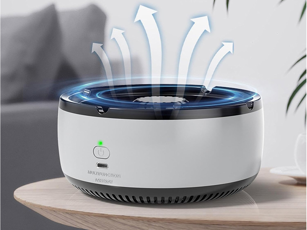 Inteliģents Auto Pelnu Trauks Pašdzēsošs Bezdūmu Attīrītājs | Intelligent Car Ashtray Self-Extinguishing... (1)