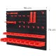 Humberg HM-581 darbnīcas instrumentu dēlis 96 x 76 cm sienas organizators