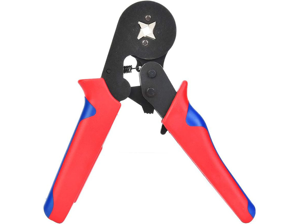 Kabeļu uzgaļu preses instrumentu zaciskotājs 0,25–10mm² (1)