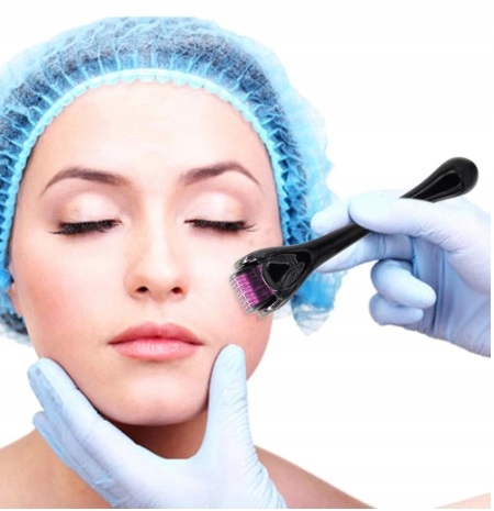 Rotējošs Sejas un Ķermeņa Masieris ar Adatām / Derma Rullītis / Mezoterapija, 1mm | Derma Roller Face and Body... (5)