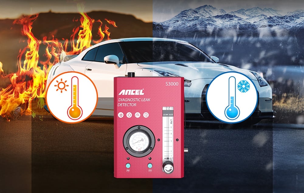 Ancel S3000 Dūmu Noplūdes Detektors Auto Diagnostikas Iekārta (3)